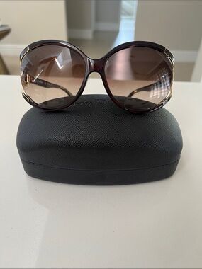 Salvatore Ferragamo Women’s Oversized Brown Gradient Sunglasses